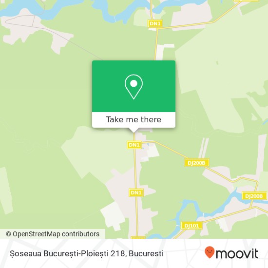 Șoseaua București-Ploiești 218 map