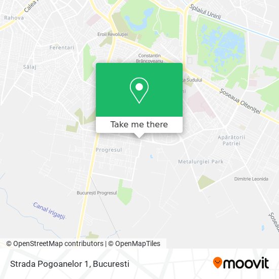 Strada Pogoanelor 1 map