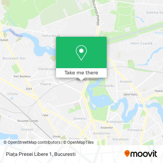 Piața Presei Libere 1 map