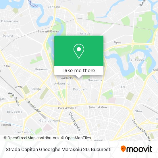 Strada Căpitan Gheorghe Mărășoiu 20 map