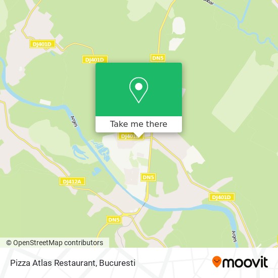 Pizza Atlas Restaurant map
