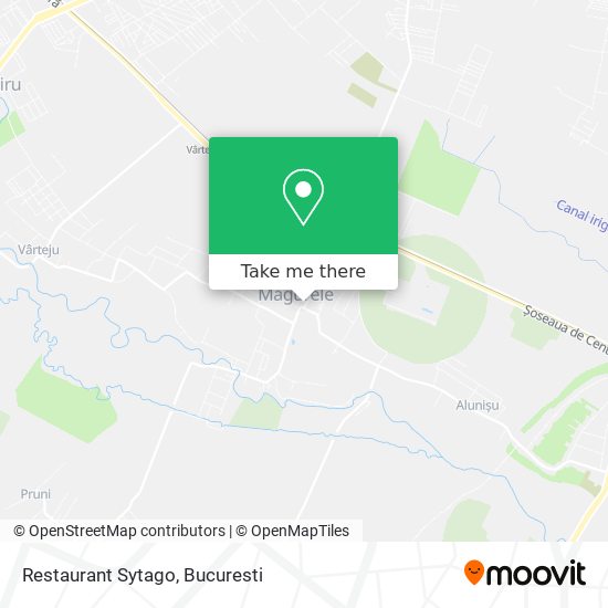 Restaurant Sytago map