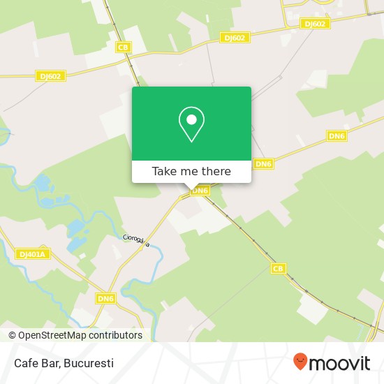 Cafe Bar map