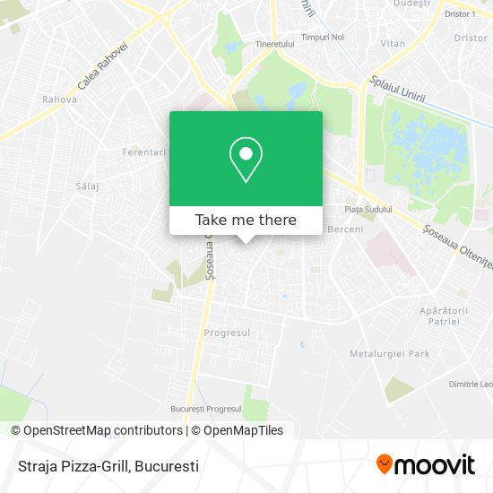 Straja Pizza-Grill map