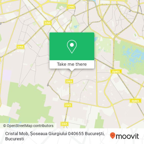 Cristal Mob, Șoseaua Giurgiului 040655 București map