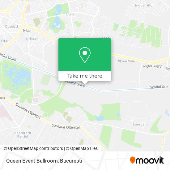 Queen Event Ballroom map