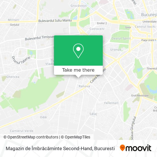 Magazin de Îmbrăcăminte Second-Hand map