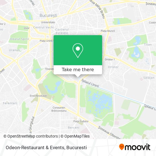 Odeon-Restaurant & Events map