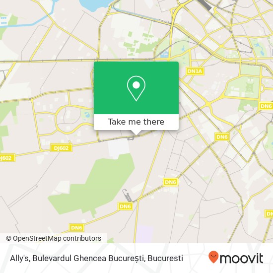 Ally's, Bulevardul Ghencea București map