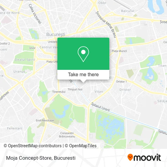Moja Concept-Store map