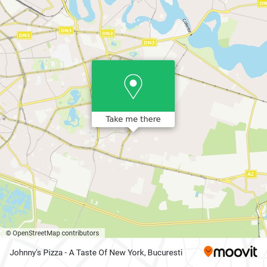 Johnny's Pizza - A Taste Of New York map