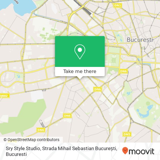 Sry Style Studio, Strada Mihail Sebastian București map