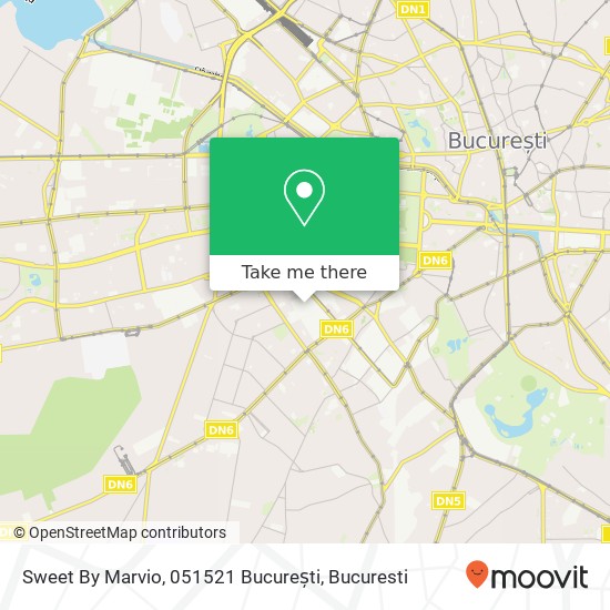 Sweet By Marvio, 051521 București map