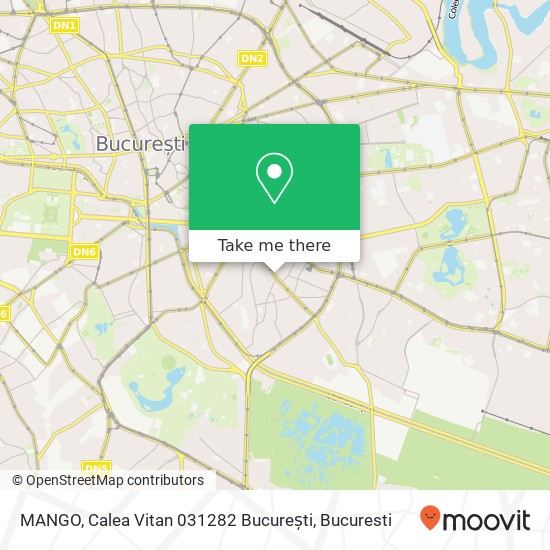 MANGO, Calea Vitan 031282 București map