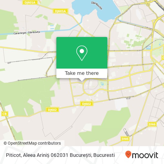 Piticot, Aleea Ariniș 062031 București map