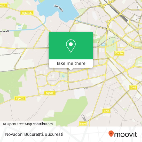 Novacon, București map