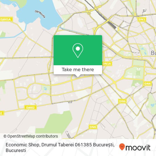 Economic Shop, Drumul Taberei 061385 București map