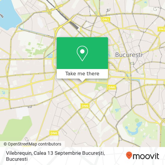 Vilebrequin, Calea 13 Septembrie București map