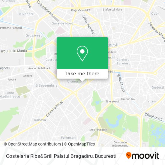 Costelaria Ribs&Grill Palatul Bragadiru map