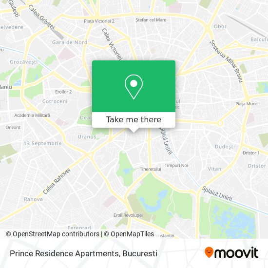 Prince Residence Apartments map