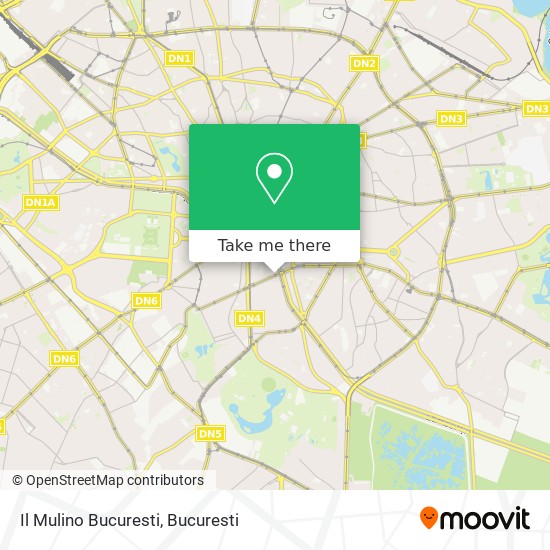 Il Mulino Bucuresti map