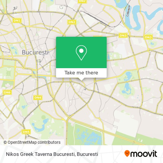 Nikos Greek Taverna Bucuresti map