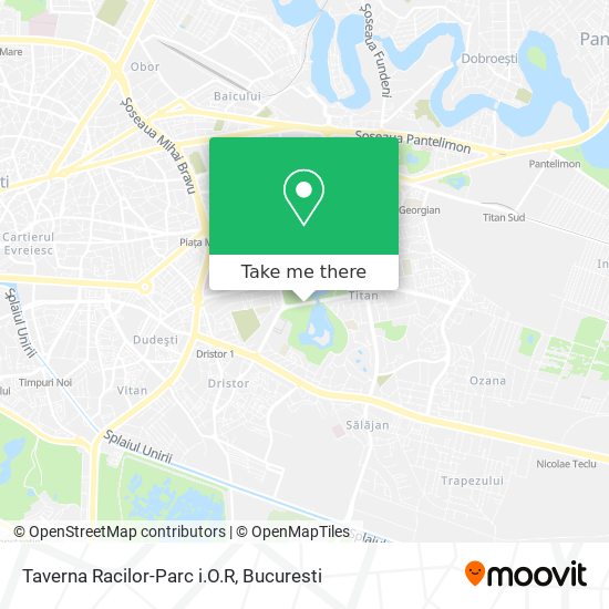 How To Get To Taverna Racilor Parc I O R In Bucuresti By Bus Metro Tram Train Or Trolleybus Moovit