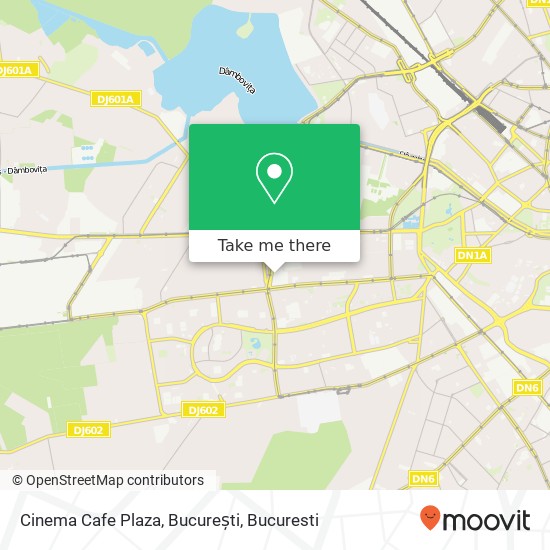 Cinema Cafe Plaza, București map