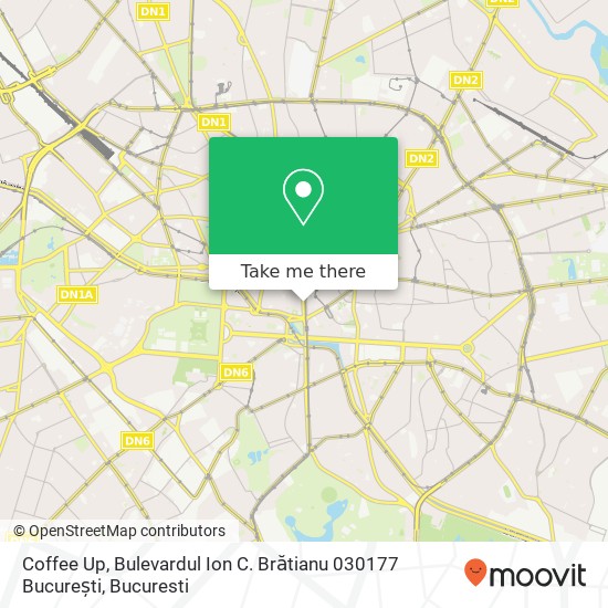 Coffee Up, Bulevardul Ion C. Brătianu 030177 București map