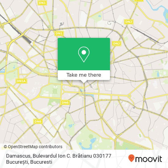 Damascus, Bulevardul Ion C. Brătianu 030177 București map