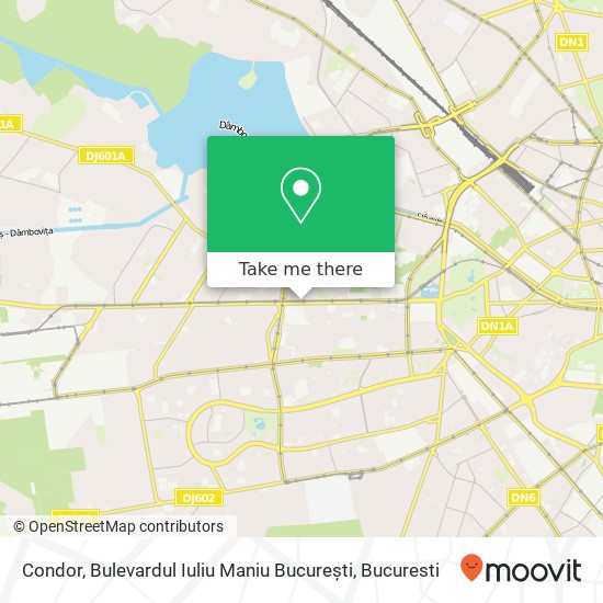 Condor, Bulevardul Iuliu Maniu București map