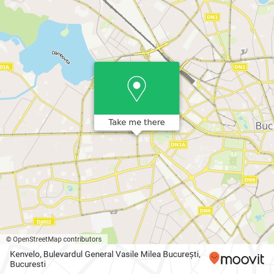 Kenvelo, Bulevardul General Vasile Milea București map