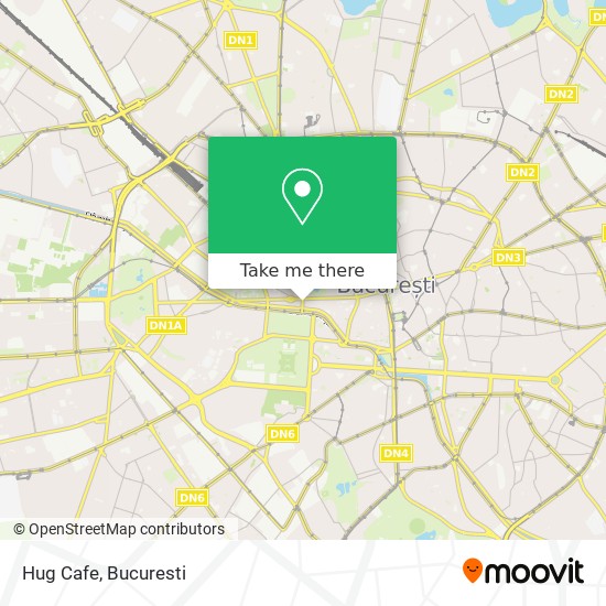 Hug Cafe map
