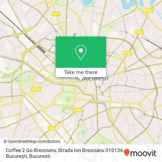 Coffee 2 Go Brezoianu, Strada Ion Brezoianu 010136 București map