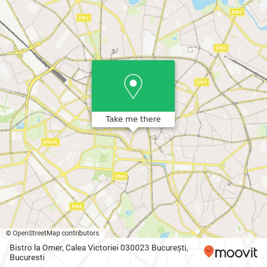 Bistro la Omer, Calea Victoriei 030023 București map