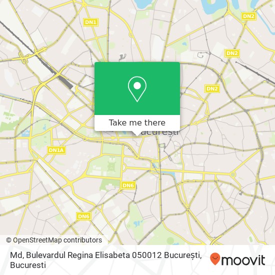 Md, Bulevardul Regina Elisabeta 050012 București map