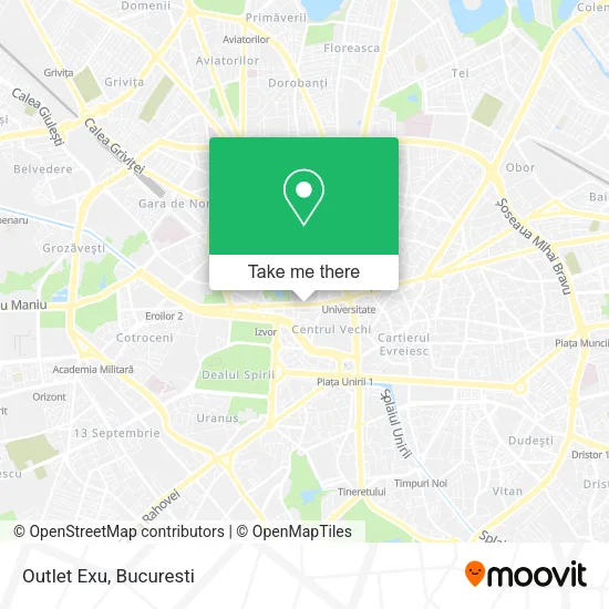 Outlet Exu map