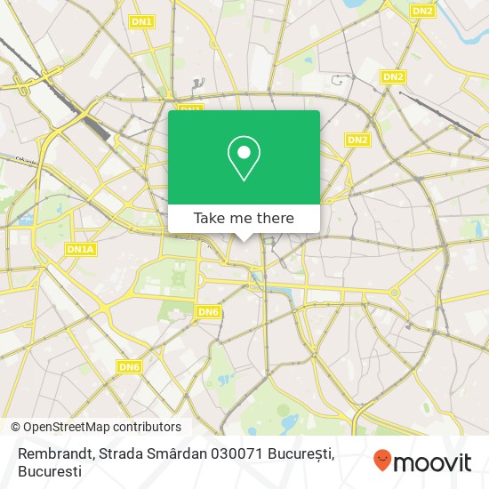 Rembrandt, Strada Smârdan 030071 București map