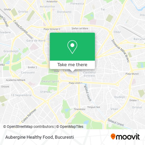 Aubergine Healthy Food map
