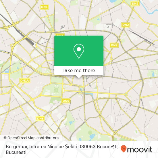 Burgerbar, Intrarea Nicolae Șelari 030063 București map