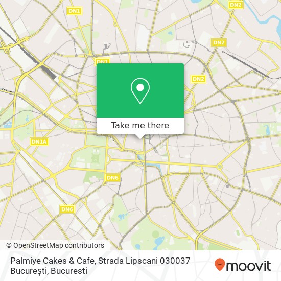 Palmiye Cakes & Cafe, Strada Lipscani 030037 București map