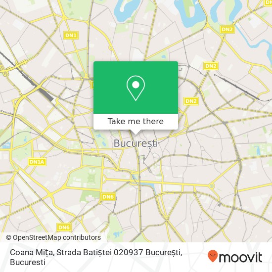 Coana Mița, Strada Batiștei 020937 București map