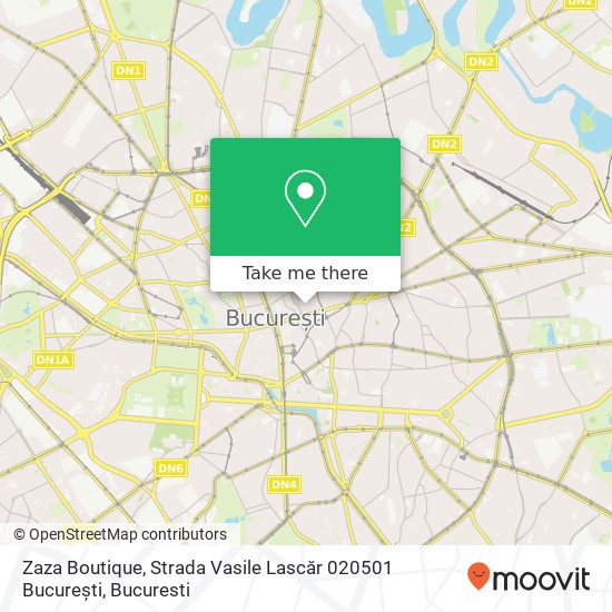 Zaza Boutique, Strada Vasile Lascăr 020501 București map