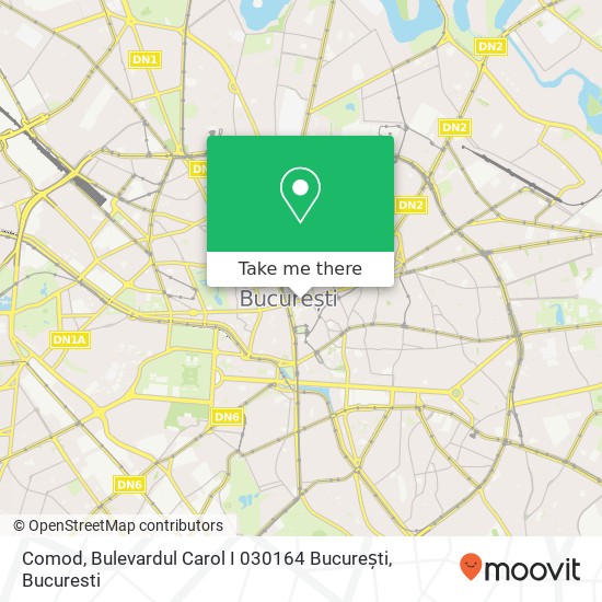 Comod, Bulevardul Carol I 030164 București map