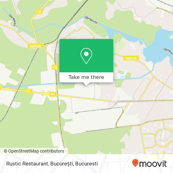 Rustic Restaurant, București map