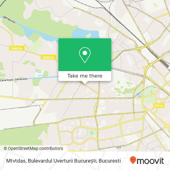 Mtvtdas, Bulevardul Uverturii București map