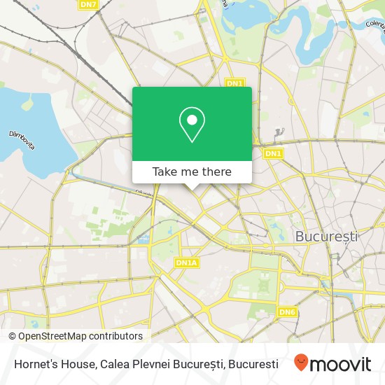 Hornet's House, Calea Plevnei București map