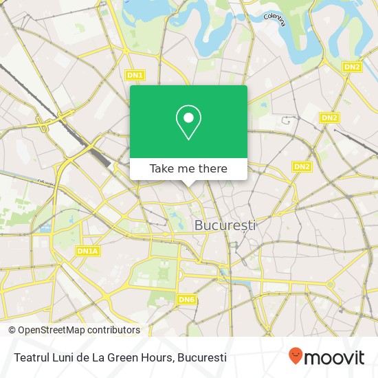 Teatrul Luni de La Green Hours map