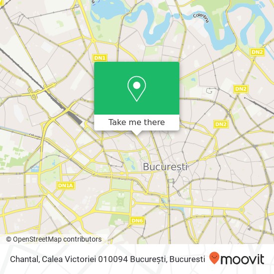 Chantal, Calea Victoriei 010094 București map