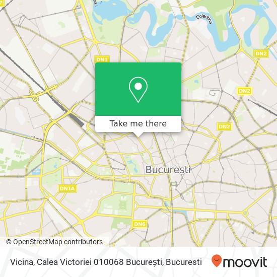 Vicina, Calea Victoriei 010068 București map